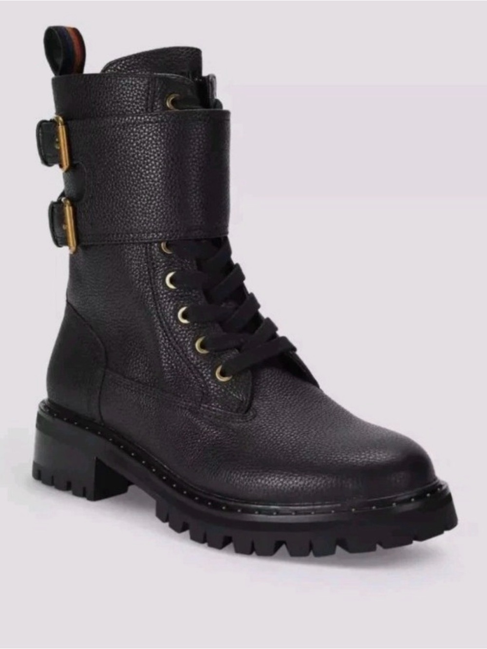 Size 36 Kurt Geiger Women Brooke Combat Boots NWT (Box included)